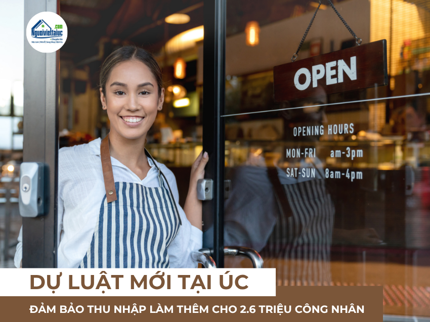 Chính phủ Úc bảo vệ lương làm thêm cho 2,6 triệu công nhân